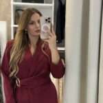 Rosal mini blazer/dress  -Μπορντό