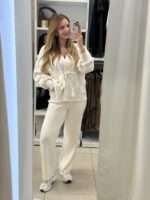 Stay cozy πλεκτό σετ - Εκρού