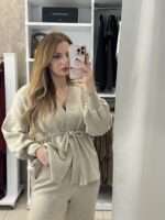 Stay cozy πλεκτό σετ - Πούρο