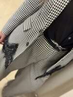 Albert pied de poule σακάκι - Μαύρο - Image 3