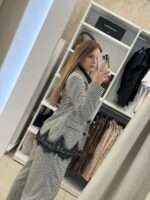 Albert pied de poule σακάκι - Μαύρο - Image 2