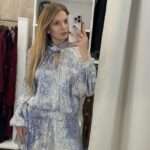 Milan mini φόρεμα παγιέτα - Εκρού