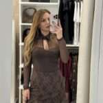 Ravyn skorts με στρας - Καφέ