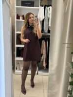 Chic lady mini φόρεμα - Μπορντό - Image 2