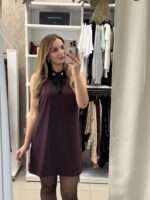 Chic lady mini φόρεμα - Μπορντό