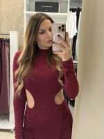 Still sexy φόρεμα - Μπορντό - Image 3