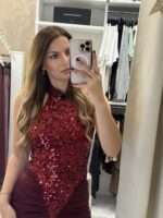 Nenia maxi φόρεμα τουαλέτα - Μπορντό - Image 2