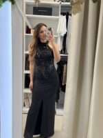 Nenia maxi φόρεμα τουαλέτα - Μαύρο