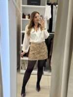 Barbe mini skorts - Μπεζ