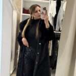 Fella μακριά γούνα - Μαύρο