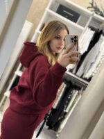 Cobe σετ φόρμες -Μπορντό - Image 4