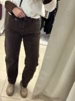 Benji ψηλόμεσο jeans - Καφέ - Image 3