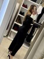 Berta barrel ψηλόμεσο jeans - Μαύρο - Image 2