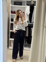 Marriam wide leg jeans - Navy blue