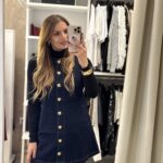 Erian mini denim φόρεμα - Μπλε