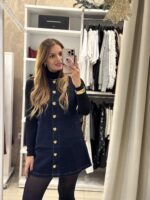 Erian mini denim φόρεμα - Μπλε