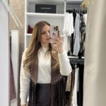 Olli eco leather skorts - Καφέ