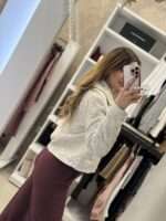 Sylvie crop tweed blazer - Μπεζ - Image 3