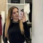 Diana πλεκτή μπλούζα - Μαύρο