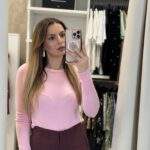 Diana πλεκτή μπλούζα - Baby pink