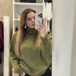 Gena πλέκτη μπλούζα - Χακί