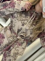 Rene jean jacket - Floral - Image 4