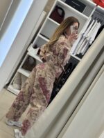 Rene balloon jeans - Floral - Image 2