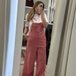 Moira jeans σαλοπέτα - Κόκκινη