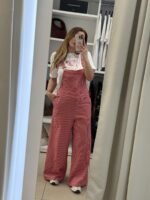 Moira jeans σαλοπέτα - Κόκκινη