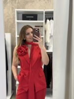 Vivian σετ κοστούμι - Κόκκινο - Image 5