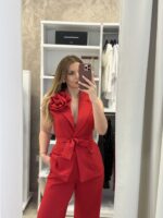 Vivian σετ κοστούμι - Κόκκινο