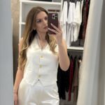 Tomy σατέν σετ - Εκρού