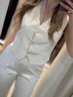 Tomy σατέν σετ - Εκρού - Image 2