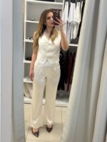 Tomy σατέν σετ - Εκρού - Image 3