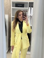 Claudia σετ κοστούμι -Κιτρινο - Image 3