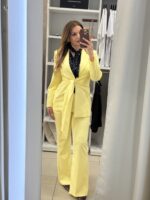 Claudia σετ κοστούμι -Κιτρινο