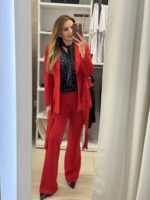 Claudia σετ κοστούμι - Κόκκινο