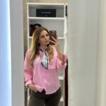 Shart πουκάμισο ποπλίνα - Ροζ