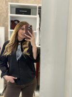 Shart πουκάμισο ποπλίνα - Μαύρο - Image 4