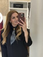 Shart πουκάμισο ποπλίνα - Μαύρο - Image 2