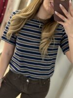 Mariniere T-shirt - Καφέ - Image 2