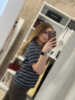 Mariniere T-shirt - Καφέ - Image 3