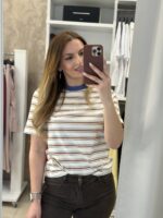 Mariniere T-shirt - Εκρού