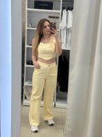 1st A leopard σετ - Κίτρινο