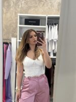 Annet κορσές δαντέλα - Λευκό - Image 3