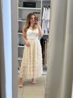 Yelin φούστα τουτου - Μπεζ