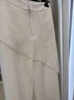 Rosa ψηλόμεση παντελόνα - Λευκό - Image 2