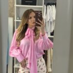 Aira πουκάμισο με δέσιμο - Ροζ