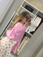 Aira πουκάμισο με δέσιμο - Ροζ - Image 3