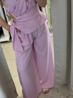 Dilos σετ γιλέκο /παντελόνα - Ροζ παστέλ - Image 4